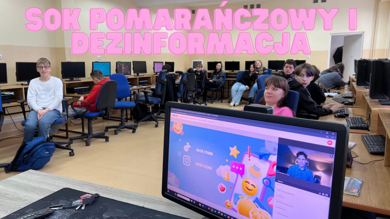 Sok pomarańczowy i dezinformacja