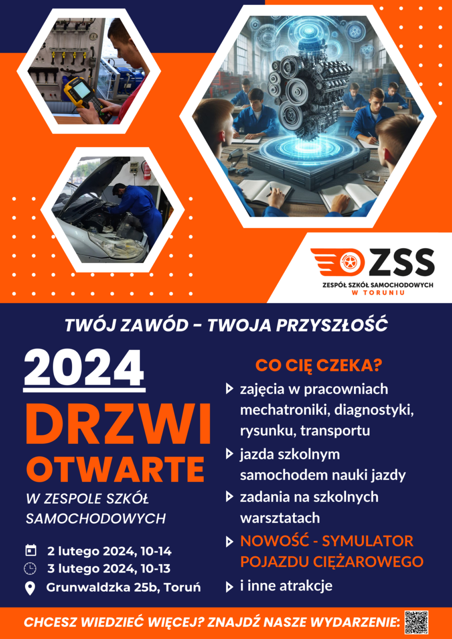 Plakat - Drzwi otwarte w ZSS