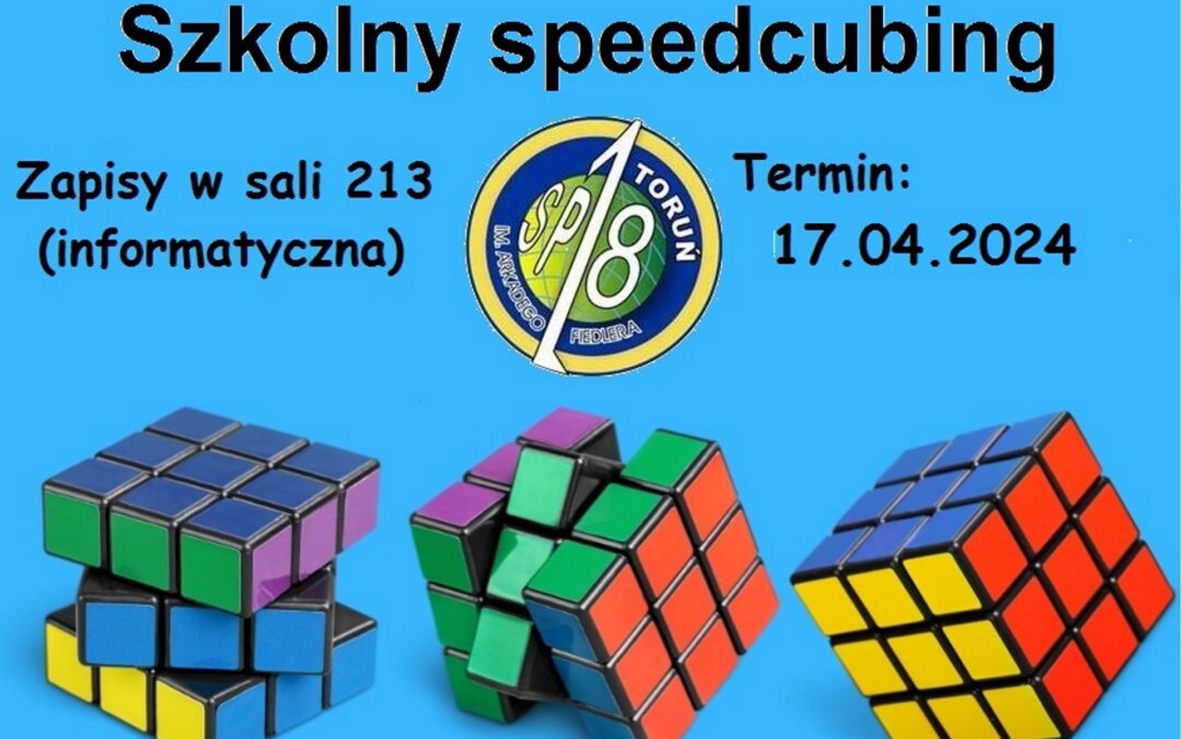 Konkurs SPEEDCUBING 2024