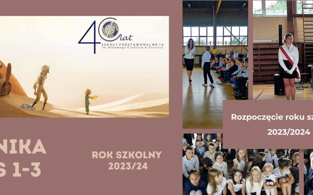 Kronika szkolna klas 1-3