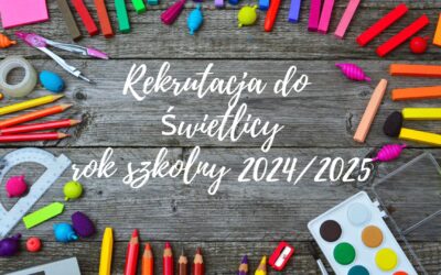 Wniosek do świetlicy na r. szk. 2024/25