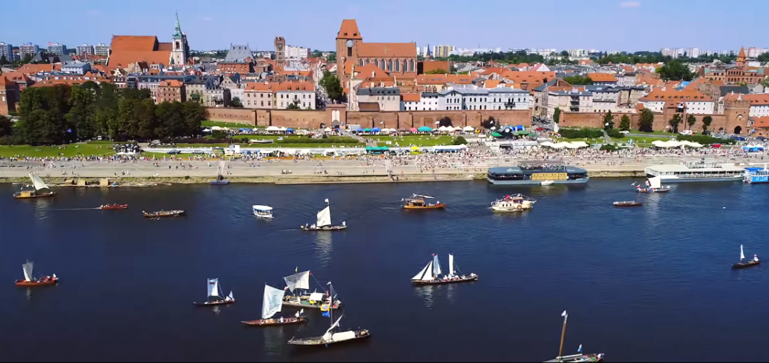 ,,Toruń-miasto and Wisłą”