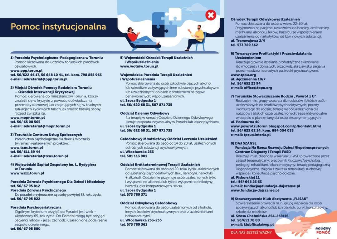 Gdzie po pomoc w Toruniu