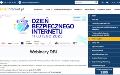 Dni Bezpiecznego Internetu – webinaria