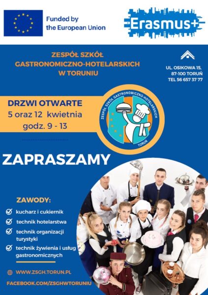 Drzwi otwarte w gastronomiku