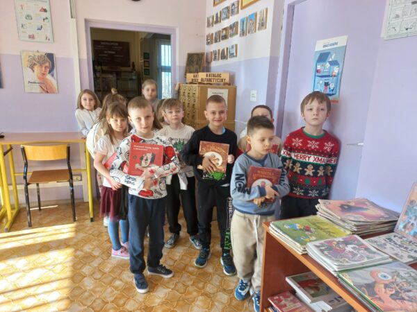 Pasowanie na czytelnika w Bibliotece