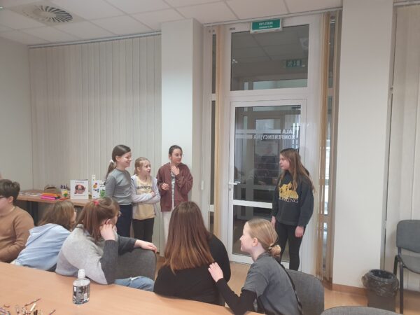 Klasa 5c na warsztatach o empatii