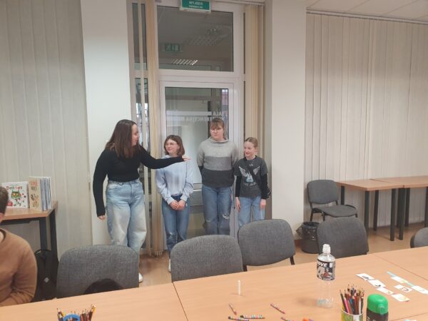 Klasa 5c na warsztatach o empatii