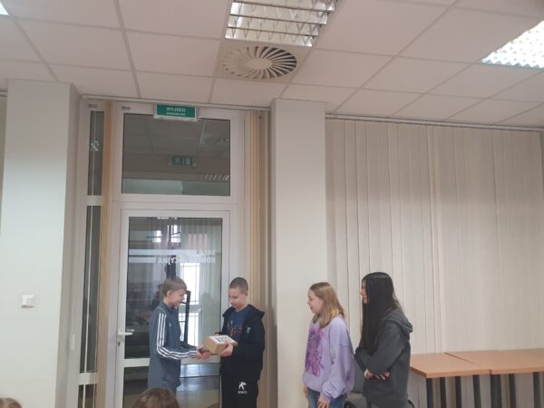 Klasa 5c na warsztatach o empatii