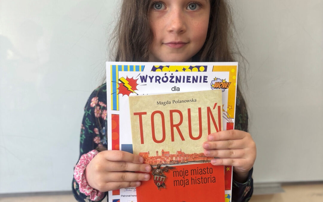 Wyróżnienia w konkursie plastycznym „Piernikolandia – Toruń w komiksie”