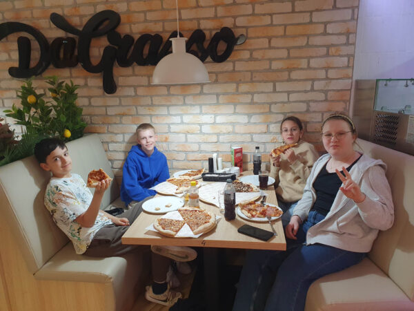 Wyjście na pizzę