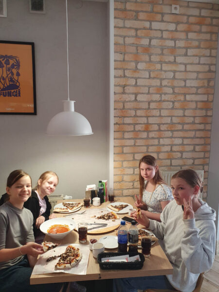 Wyjście na pizzę