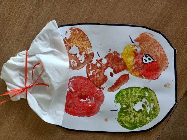 Dzień jabłka w 2d