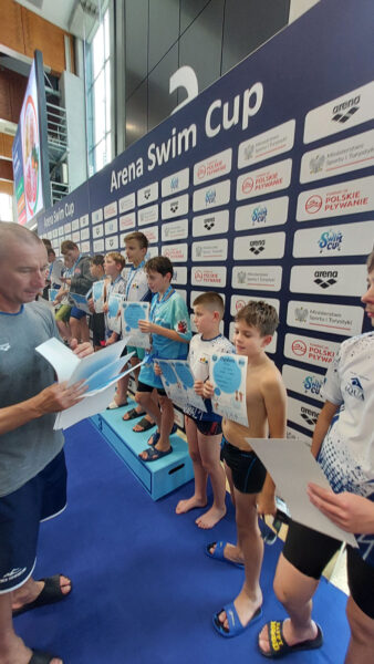 Zawody pływackie - Arena Swim Cup