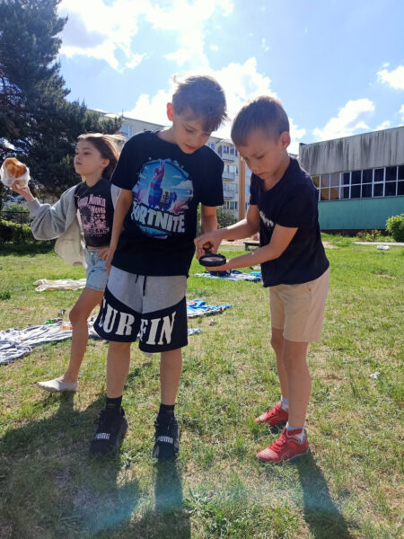 Śniadanie na trawie w klasach 1-3