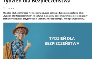 Tydzień bezpieczeństwa w szkole