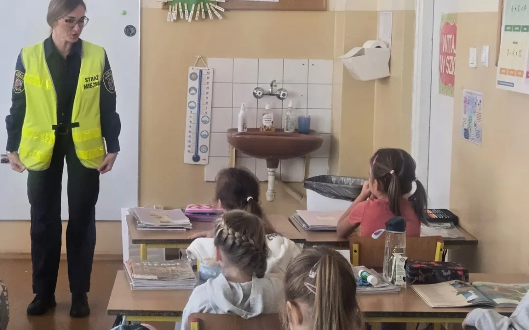 Zajęcia ze Strażą Miejską